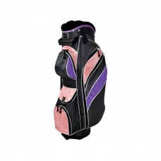 INTECH LADIES PINK FULL SIZE CART GOLF BAG w/ 7 WAY TOP