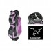 INTECH LADIES PINK FULL SIZE CART GOLF BAG w/ 7 WAY TOP