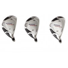 AGXGOLF XS SERIES #3, 4 & 5 HYBRID IRON SET: HEADS ONLY!!