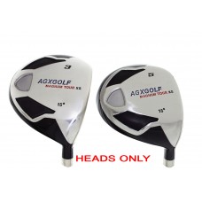 AGXGOLF MEN'S RIGHT HAND; "MAGNUM XS" FAIRWAY WOODS SET:  #3 & #5  !!HEADS ONLY!!