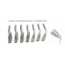AGXGOLF LOTUS SERIES IRONS SET 3-PW HEADS ONLY! 17-4 STAINLESS STEEL .370 HOSEL 