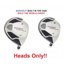 AGXGOLF MAGNUM #3  FAIRWAY UTILITY WOODS: (15 DEGREE) HEADS ONLY!!  