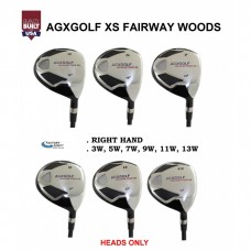 AGXGOLF MEN'S RIGHT HAND; "MAGNUM XS" FAIRWAY WOOD !!HEADS ONLY!! CHOOSE ANY or ALL: 3, 5, 7, 9, 11, 13 AGXGOLF MEN'S RIGHT HAND; "MAGNUM XS" FAIRWAY WOOD !!HEADS ONLY!! CHOOSE ANY or ALL: 3, 5, 7, 9, 11, 13