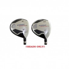AGXGOLF MEN'S RIGHT HAND; "MAGNUM XS" FAIRWAY WOODS SET:  #11 & #13 !!HEADS ONLY!!