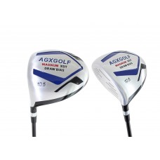 AGXGOLF BOYS LEFT HAND OR RIGHT HAND DRAW BIAS 460cc DRIVER GRAPHITE SHAFT: ALL LENGTHS