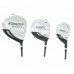 AGXGOLF LADIES XLT GRAPHITE GOLF CLUB SET; DR, 3WD, 3 HY + 6,7,8 & 9+PW LEFT or RIGHT HAND;CHOOSE LENGTH