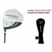 AGXGOLF GIRLS LEFT HAND MAGNUM XLT 10.5° DRIVER wGRAPHITE SHAFT & HEAD COVER
