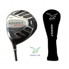  AGXGOLF MEN'S MAGNUM EDITION LEFT or RIGHT HAND 460cc DRIVER: FORGED 7075 HEAD w/GRAPHITE SHAFT + HEAD COVER