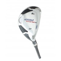 AGXGOLF Boy's Edition, Magnum XS #6 HYBRID IRON (28 Degree) w/Free Head Cover AGXGOLF Boy's Edition, Magnum XS #6 HYBRID IRON (28 Degree) w/Free Head Cover