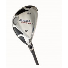 AGXGOLF LADIES Edition, Magnum XS #8 HYBRID IRON (34 Degree) w/Free Head Cover - ALL SIZES. Additional Fairway Wood Options! 