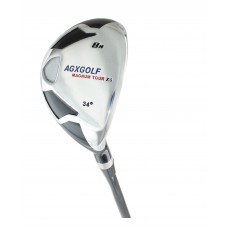 AGXGOLF MEN’S Edition, Magnum XS #8 HYBRID IRON (34Degree) w/Free Head Cover: Available in Senior, Regular & Stiff flex - ALL SIZES. Additional Hybrid Iron Options!