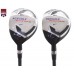 AGXGOLF Ladies Edition Magnum XS #3, 4, 5, 6, 7, 8, & 9 HYBRID IRON SET w/Free Head Cover: Available in Petite, Regular & Tall Lengths.