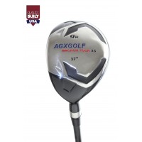 AGXGOLF Boy's Left Hand Edition, Magnum XS #9 HYBRID IRON (39 Degree) w/Free Head Cover