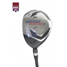 AGXGOLF Girls Left Hand Edition, Magnum XS #9 HYBRID IRON (39 Degree) w/Free Head Cover