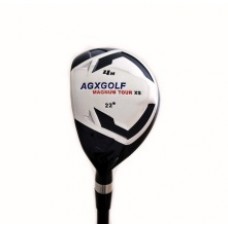 AGXGOLF LADIES LEFT HAND Edition, Magnum XS #4 HYBRID IRON (22 Degree) w/Free Head Cover - ALL SIZES. Additional Fairway Wood Options! 