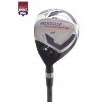 AGXGOLF LADIES LEFT HAND Edition, Magnum XS #7 HYBRID IRON (31 Degree) w/Free Head Cover - ALL SIZES. Additional Fairway Wood Options! 