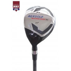 AGXGOLF LADIES LEFT HAND Edition, Magnum XS #7 HYBRID IRON (31 Degree) w/Free Head Cover - ALL SIZES. Additional Fairway Wood Options! 