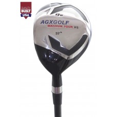 AGXGOLF LADIES LEFT HAND Edition, Magnum XS #9 HYBRID IRON (37 Degree) w/Free Head Cover - ALL SIZES. Additional Fairway Wood Options! 