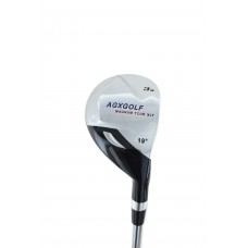 AGXGOLF LADIES MAGNUM XS SERIES #3 (19 DEGREE) HYBRID IRON w/GRAPHITE SHAFT & COVER: CHOOSE YOU LENGTH