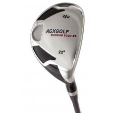 AGXGOLF MEN’S Edition, Magnum XS #4 HYBRID IRON (22 Degree) w/Free Head Cover: Available in Senior, Regular & Stiff flex - ALL SIZES. Additional Hybrid Iron Options!