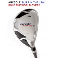 AGXGOLF LADIES Edition, Magnum XS #6 HYBRID IRON (28 Degree) w/Free Head Cover 