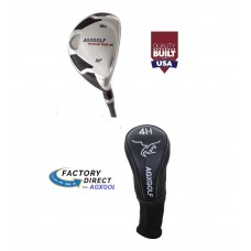 AGXGOLF LADIES Edition, Magnum XS #4 HYBRID IRON (22 Degree) w/Free Head Cover 