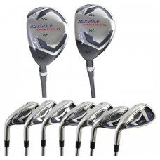 BOYS LEFT HAND AGXGOLF MAGNUM XS-TOUR GRAPHITE IRONS SET w/3HY+4 HY+5-PW IRONS