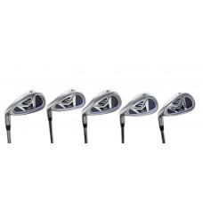 AGXGOLF BOYS LEFT HAND GRAPHITE XLT IRON SET 6,7,8 & 9+PW. AVAILABLE IN TEEN, TALL AND TWEEN LENGTHS
