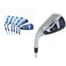 LADIES LEFT HAND AGXGOLF MAGNUM XS TOUR IRONS SET; 5, 6, 7, 8 & 9 IRONS + PITCHING WEDGE & SAND WEDGE PRO SERIES: BUILT in the USA! 