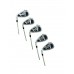AGXGOLF BOYS LEFT HAND GRAPHITE XLT IRON SET w3 HYBRID +6,7,8 & 9+PW. AVAILABLE IN TEEN, TALL AND TWEEN LENGTHS