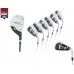 AGXGOLF XLT MEN'S RIGHT HAND GOLF SET: +DRIVER+3WD+HYBRID+5-PW IRONS+PUTTER. GRAPHITE SHAFTS