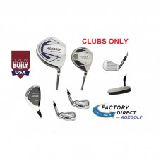 AGXGOLF BOYS GRAPHITE GOLF EXEC SET wDRIVER+FAIRWAY WOOD+HYBRID+IRONS. FINAL SALE!!!