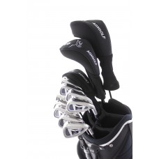 AGXGOLF Ladies Left or Right Hand Graphite Edition Magnum XS Wide Sole 13 Club Golf Set: Includes Five Head Covers; USA Built!