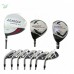 MEN'S SENIOR EDITION, LEFT AND RIGHT HAND MAGNUM XS-TOUR ALL GRAPHITE GOLF CLUB SET w460 DRIVER + 5 WOOD, #4 HYBRID + 5-PW+PUTTER: OPTION TO INCLUDE STAND BAG