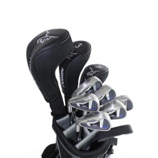 MENS LEFT or RIGHT HAND MAGNUM XS TOUR EDITION GOLF CLUB SET w460 DRIVER + #3 HYBRID+ 5-PW+PUTTER: OPTION TO INCLUDE STAND BAG and ADDITIONAL CLUBS 