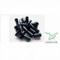 FERRULES: 12 PACK BLACK: THREE QUARTER INCH; .370 or .335