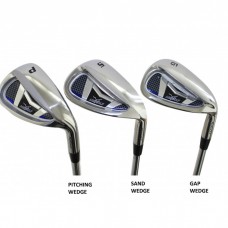 AGXGOLF MAGNUM XS SERIES: (SPIN FACE) MEN'S RIGHT HAND WEDGES (PITCHING WEDGE, SAND WEDGE AND GAP WEDGE). 