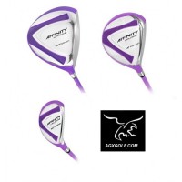 XPLODE LADIES LAVENDER EDITION" 3 PIECE WOODS SET  RIGHT HAND AVAILABLE IN LADIES PETITE, REGULAR, OR TALL 