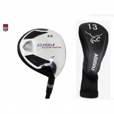 AGXGOLF Men's Edition, Magnum XS #13 FAIRWAY WOOD (34 Degree) w/Free Head Cover: Available in Senior, Regular & Stiff Flex - ALL SIZES. Additional Fairway Wood Options! 