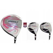 LADIES XS 10.5* 460 DRIVER + 3 & 5 FAIRWAY WOOD SET wGRAPHITE SHAFTS+HCs
