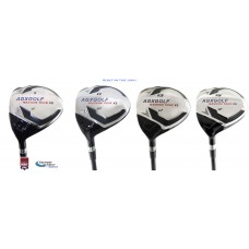 AGXGOLF LADIES LEFT HAND MAGNUM XS EDITION FAIRWAY WOODS SET: #9, 11, 13 & 15 GRAPHITE SHAFTS