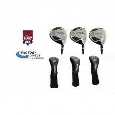 AGXGOLF LADIES MAGNUM XS EDITION WOODS SET: 9, 11 & 13 GRAPHITE SHAFTS wCOVERS