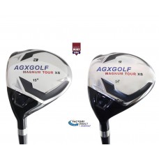 AGXGOLF Men's Left Hand Magnum XS Edition #3 & #9 FAIRWAY WOODS SET w/Free Head Cover: Available in Cadet, Regular & Tall Lengths . Additional Fairway Wood options! 