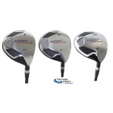 MEN'S RIGHT HAND MAGNUM XS EDITION FAIRWAY WOODS SET: #7, 11 &15 with GRAPHITE SHAFTS + FREE HEAD COVERS: CHOOSE LENGTH