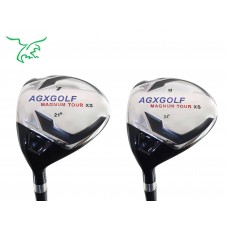 AGXGOLF BOYS LEFT HAND XS  #7 & 9  FAIRWAY WOOD  w/GRAPHITE SHAFT: RIGHT HAND, CHOOSE LENGTH + HEAD COVER
