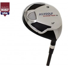 AGXGOLF Girl's Edition, Magnum XS #9 FAIRWAY WOOD (24 Degree) w/Free Head Cover - ALL SIZES. Additional Fairway Wood Options! 