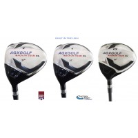 MEN'S LEFT HAND MAGNUM XS EDITION FAIRWAY WOODS SET: #7, 9 &13 with GRAPHITE SHAFTS + FREE HEAD COVERS: CHOOSE LENGTH