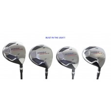 AGXGOLF MEN'S RIGHT HAND MAGNUM XS EDITION FAIRWAY WOODS SET: #9, 11, 13 & 15 FAIRWAY WOODS wGRAPHITE SHAFTS + FREE HEAD COVERS: CHOOSE FLEX & LENGTH
