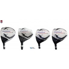AGXGOLF MEN'S LEFT HAND MAGNUM XS EDITION FAIRWAY WOODS SET: #3, 5, 7 & 9; FAIRWAY WOODS wGRAPHITE SHAFTS + FREE HEAD COVERS: CHOOSE FLEX & LENGTH