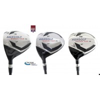LADIES LEFT HAND MAGNUM XS EDITION FAIRWAY WOODS SET: #5, 11 &15 with GRAPHITE SHAFTS + FREE HEAD COVERS: CHOOSE LENGTH